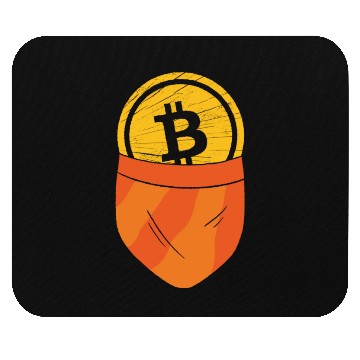 Discover Funny Bitcoin Crypto Blockchain Btc Fun lovers Mouse Pads