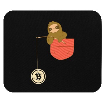 Discover Funny Bitcoin Crypto Blockchain Btc Fun Lovers Mouse Pads