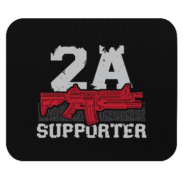 Discover Second Amendment Supporter Gun Rights America Mouse Pads