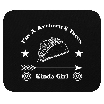 Discover Archery & Tacos Archer Mouse Pads