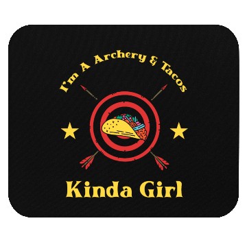 Discover Archery & Tacos Archer Mouse Pads