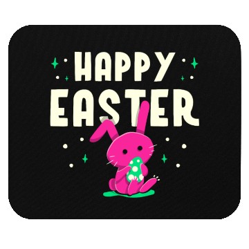 Discover Happy Easter Egg Bunny Sayings Mouse Pads