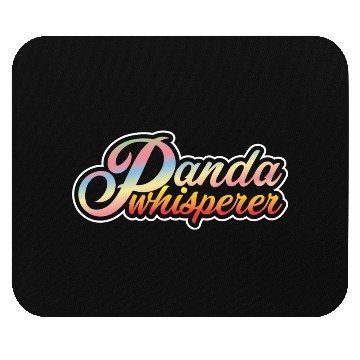 Discover Panda Whisperer Giant Panda Bear Animal Bear Lover Mouse Pads