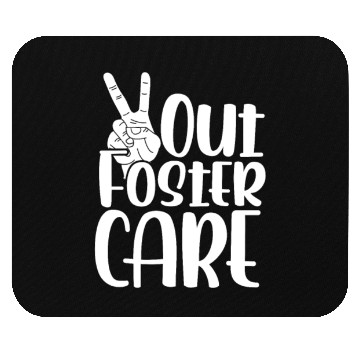 Discover Peace Out Foster Care Adoption Mouse Pads