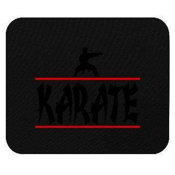 Discover karate Mouse Pads