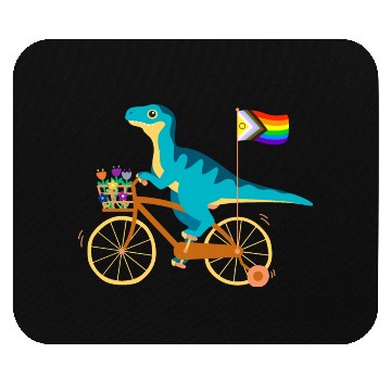 Discover velociraptor Mouse Pads