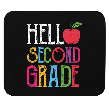 Discover Hello Second Grade Back To School Mouse Pads