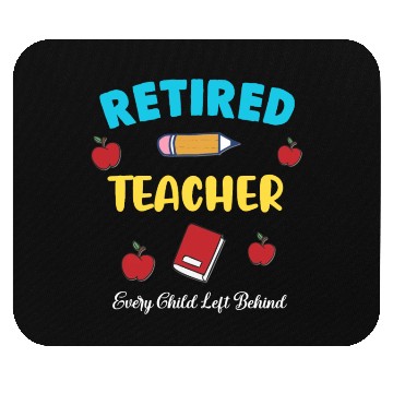 Discover retired teacher funny retirement gift Mouse Pads