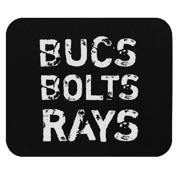 Discover Bucs bolts rays loyal to tampa Mouse Pads