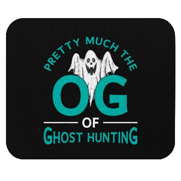 Discover Pretty Much The OG Ghost Hunting Ghost Hunter Mouse Pads
