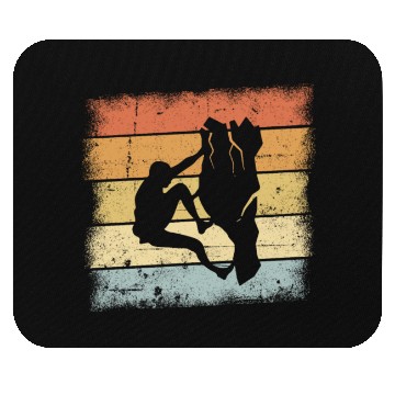 Discover Mountaineering Motif Mouse Pads