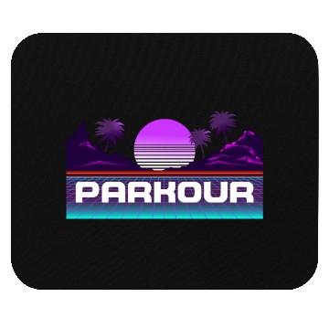 Discover Parkour Free Running Traceur 80S Mouse Pads