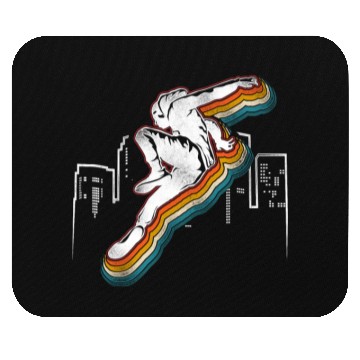 Discover Parkour Free Running Traceur Retro Mouse Pads
