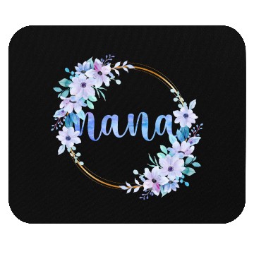 Discover Nana Flowers Cute Gardening Grandma Mouse Pads