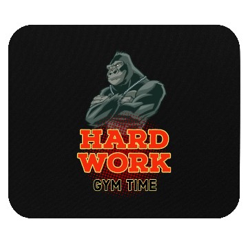 Discover Hard work , Gym Time Mouse Pads