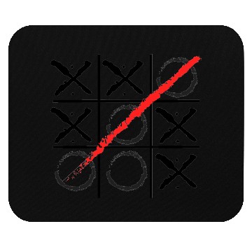 Discover tic tac toe Mouse Pads