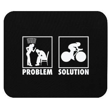 Discover Cycling Cyclist Statement Problem Solution. Mouse Pads