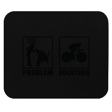 Discover Cycling Cyclist Statement Problem Solution. Mouse Pads