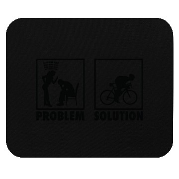 Discover Cycling Cyclist Statement Problem Solution. Mouse Pads