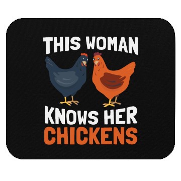 Discover Chicken Farming Farmer Mouse Pads