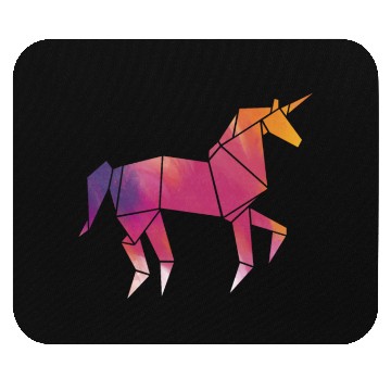 Discover Origami Unicorn Lover Origami Master Paper Folder Mouse Pads