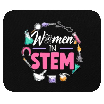 Discover Women In STEM Steminist Engineering Science Mouse Pads