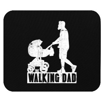 Discover The walking dad Mouse Pads