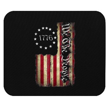 Discover 1776 We The People Patriotic American Constitution Mouse Pads