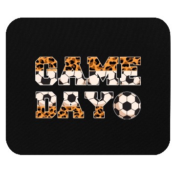 Discover Leopard Soccer Game Day Sports Lover Mouse Pads