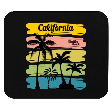 Discover California Summer dance party Mouse Pads