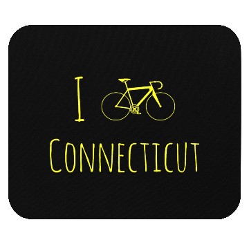 Discover Bike Connecticut Mouse Pads Cyclist Mouse Pads Racing Bicycle