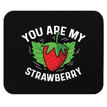 Discover My Strawberry Sweet Person Gift Mouse Pads