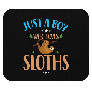 Discover Sloth Sloths, Boy, Trees Mouse Pads