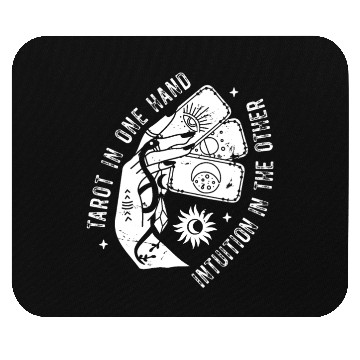 Discover Divination Intuition Tarot Cards Fortune Telling Mouse Pads