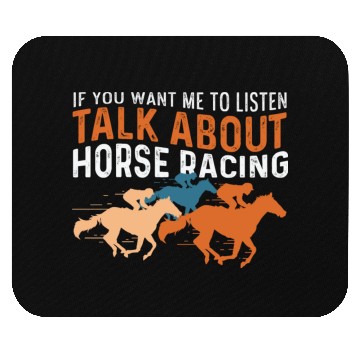Discover Talk about Horse Equestrian Gift Mouse Pads