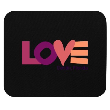 Discover LOVE LOGO Multi Color Logo Mouse Pads