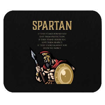 Discover Spartan Soldier Motivation Warrior Training Mouse Pads