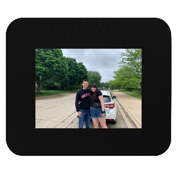 Discover Emily and her boyfriend Mouse Pads