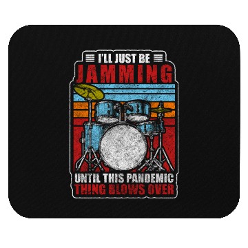 Discover Musician Drum Loud Rock Mouse Pads