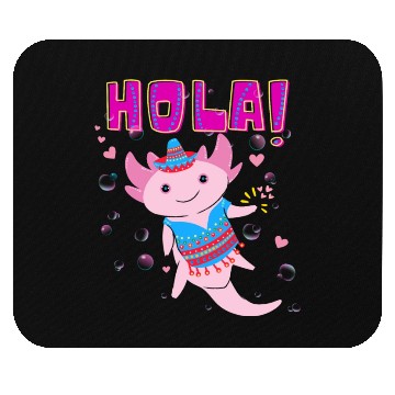 Discover Hola Cute Axolotl - 2 Mouse Pads