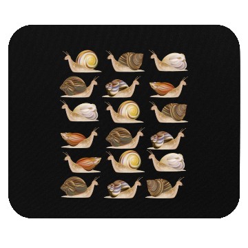 Discover Snail Collection Researcher Biology Snails Mouse Pads