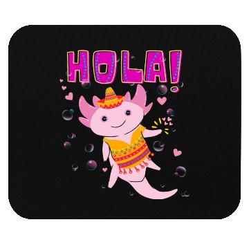 Discover Hola Cute Axolotl - 7 Mouse Pads