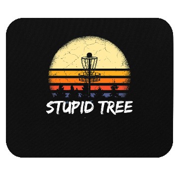 Discover Disc Golf Stupid Tree Mouse Pads Mouse Pads Discgolf Mouse Pads