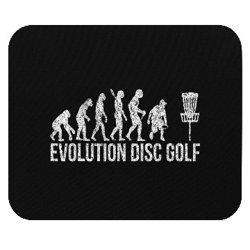 Discover Evolution Disc Golf Distressed Mouse Pads