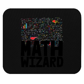 Discover Math Wizard Mouse Pads
