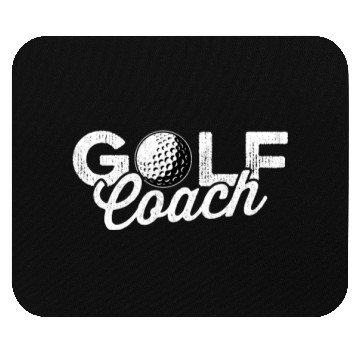 Discover Golf Coach Funny Golf Trainer Instructor Golfing Mouse Pads