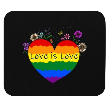 Discover Love is Love Mouse Pads