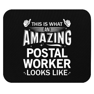 Discover Amazing Postal Worker Mouse Pads