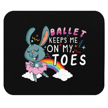 Discover Ballet Ballerina Dance Dancer Dancing Ballet Gift Mouse Pads