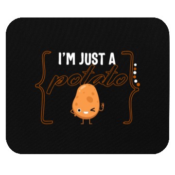 Discover Potato Vegetable Mouse Pads, I'm Just A Potato Mouse Pads,